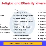 Religion and Ethnicity Idioms - wordscoach.com