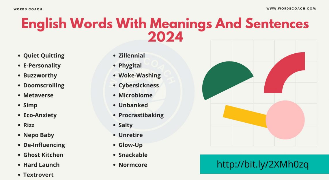 New English Words With Meanings And Sentences 2024 Archives Word Coach