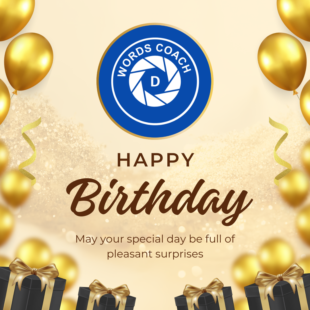Birthday Wishes - wordscoach.com