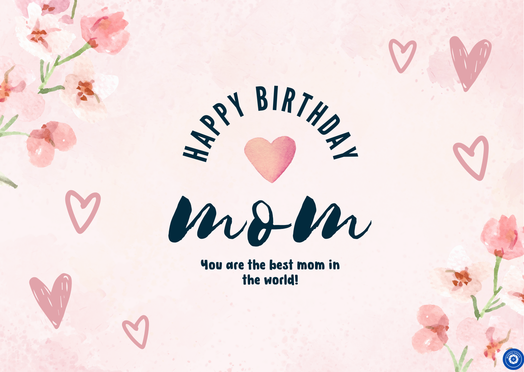 Happy birthday Mom - wordscoach.com